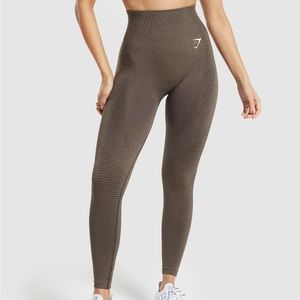 Gymshark Vital Seamless 2.0 leggings - brown marl XL